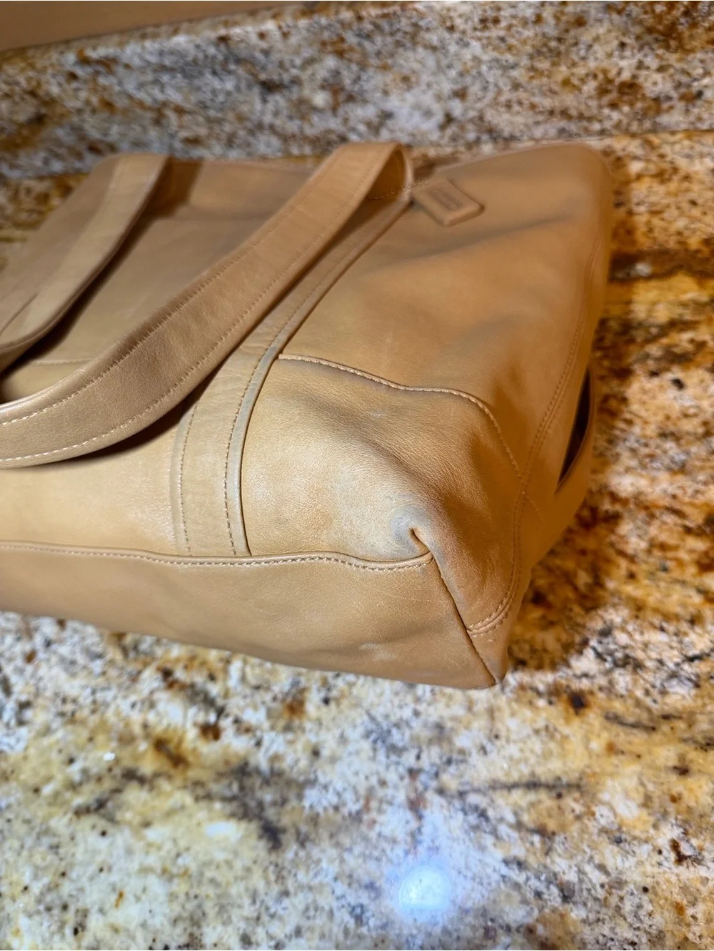 Coach leather tote